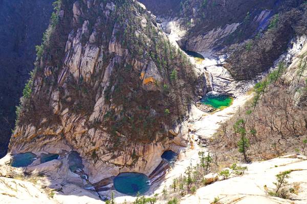 7 lakes of Mount Kumgang, North Korea