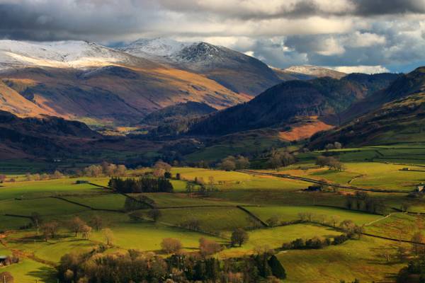 Looking Towards Helvellyn from Latrigg