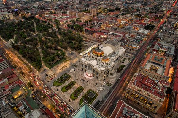 Palacio de bellas Artes, Mexico City