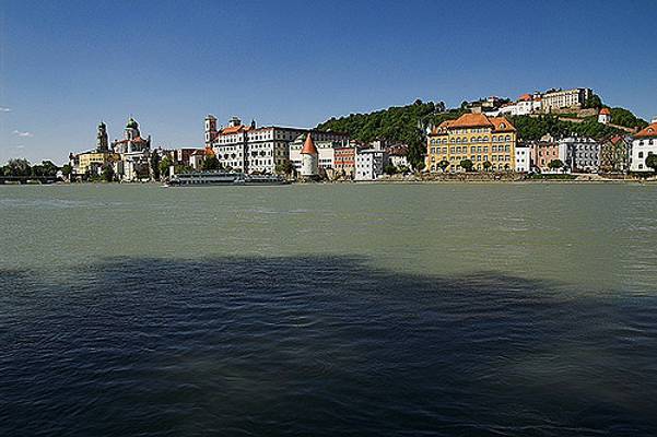 Passau - Innpromenade Panorama