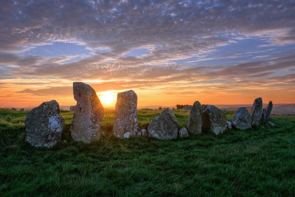 Beltany Stone Circle - Raphoe - Donegal - Ireland