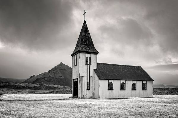 Hellnar Church, Snæfellsnes Peninsula, Iceland