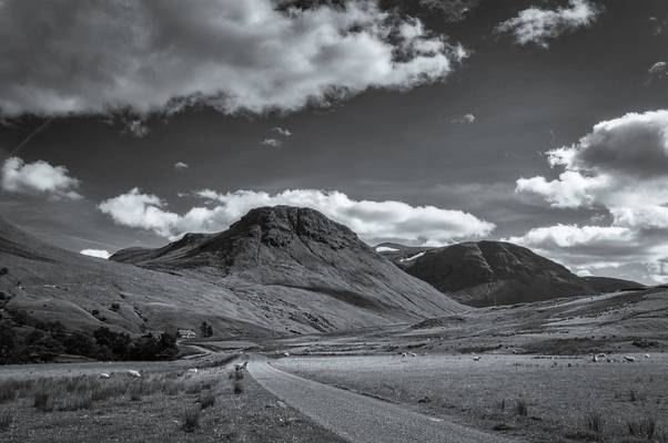 Road through Glen Lyon