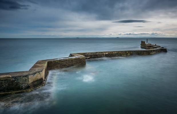 Bass Rock and Berwick Law from St Monans