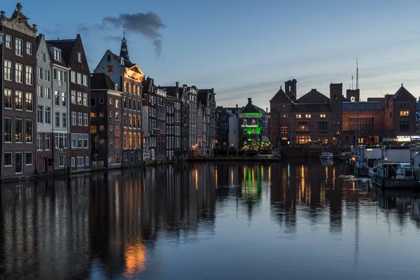 Arrival in Amsterdam