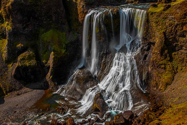 Fagrifoss Waterfall, Iceland