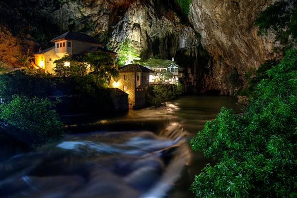 Blagaj at Night