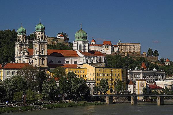 Passau Cathedral and Veste Oberhaus