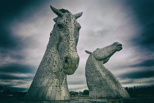 'The Kelpies' art installation