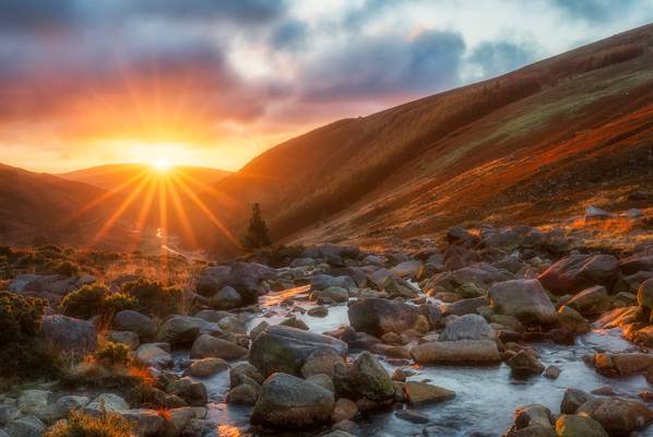 Wicklow Mountains sunrise