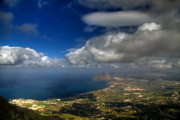 View from Erice