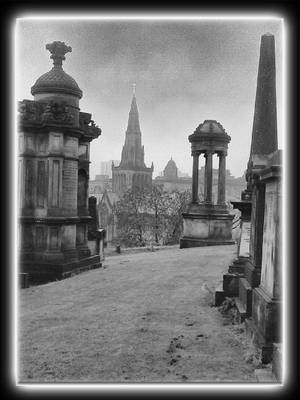 St. Mungo's Cathedral & Glasgow Necropolis.