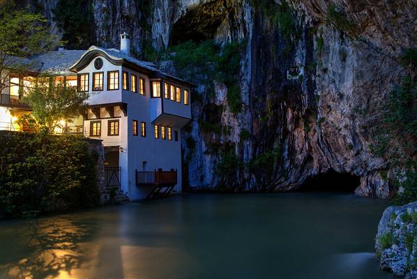 Blagaj at Night