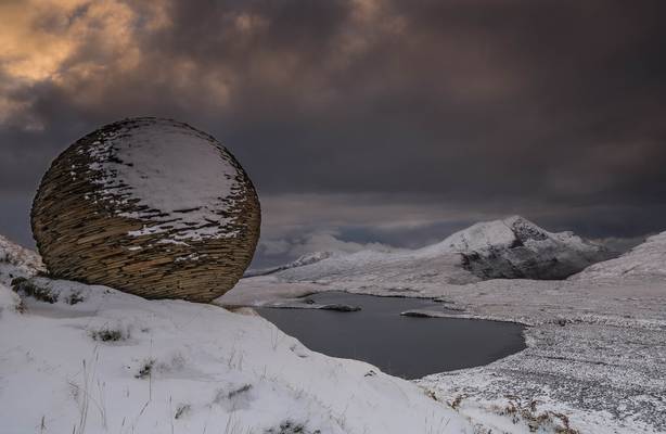 From Knockan Crag ..