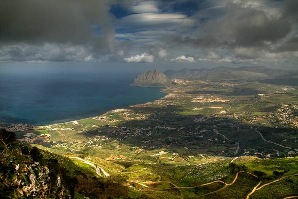 View from Erice