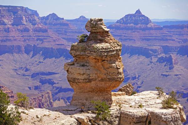 Fantastic rocks of Grand Canyon