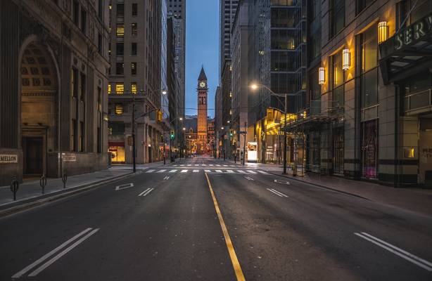 The old city hall, Toronto