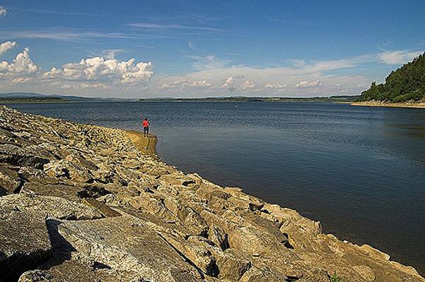 Photographing Orava Dam