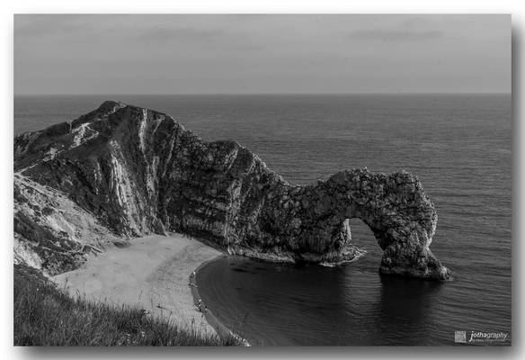 Durdle Door from above