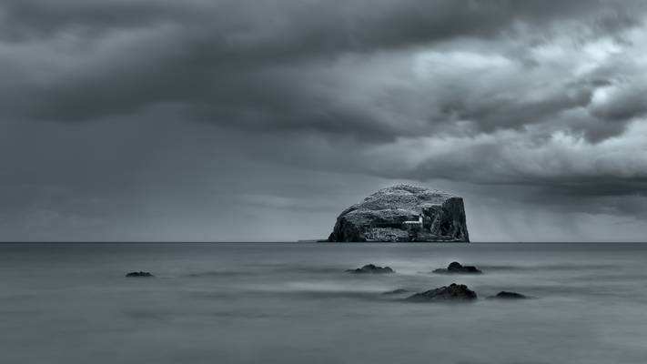 Bass Rock From Canty Bay