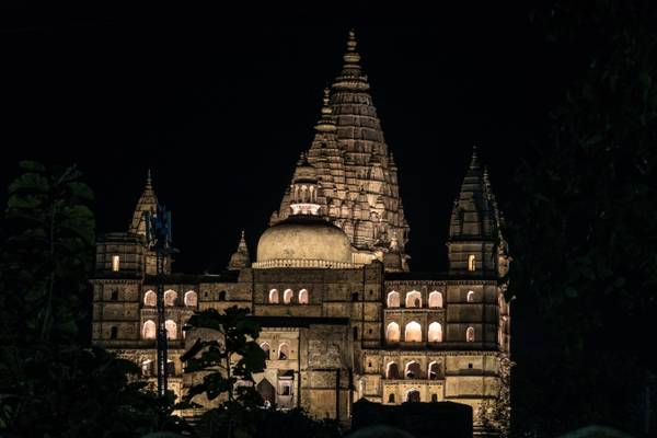 Orchha by night