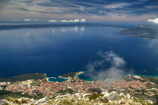 Makarska from Above