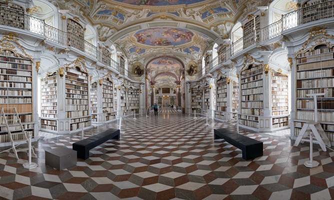 The Baroque Library of the Admont Abbey