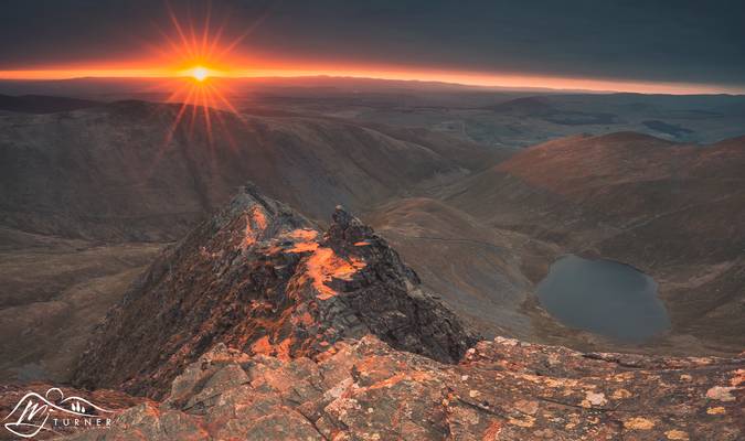 Scales Tarn from Sharp Edge