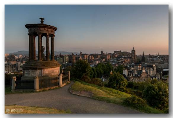 Golden Hour in Edinburgh