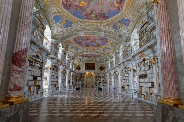 The Baroque Library of the Admont Abbey