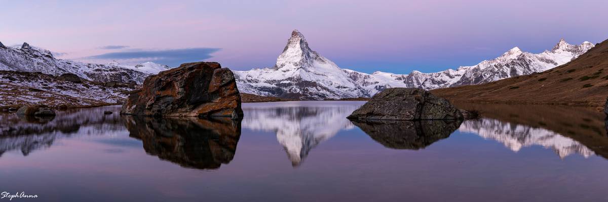 Matterhorn pink moment