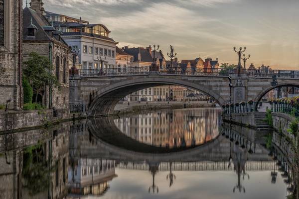 St Michiels bridge, Gent