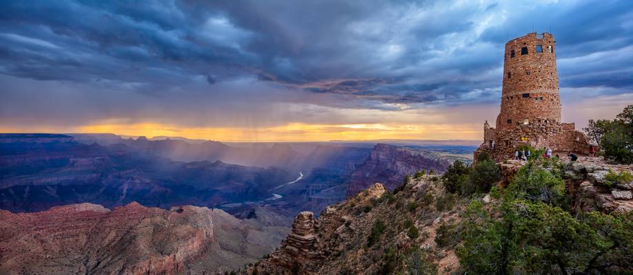 Desert View Thunderstorm - Grand Canyon National Park