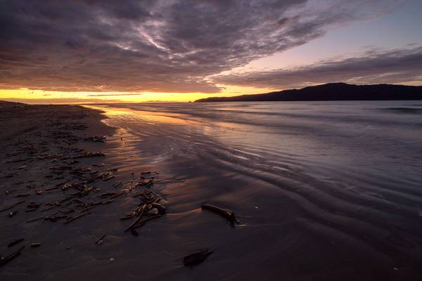 Sunset at Paraparaumu Beach