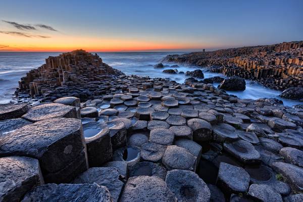 Twilight upon the Giants Causeway