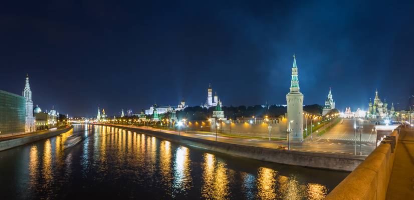 Moscow Kremlin at Night