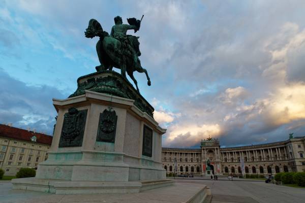 Heldenplatz in Vienna