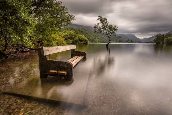 Submerged Seating, Llyn Padarn, Llanberis, North Wales