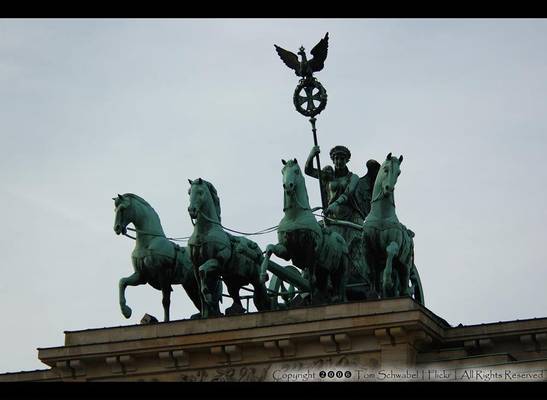 Atop the Brandenburger Tor