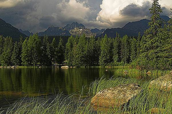 Strbske Pleso Before the Storm