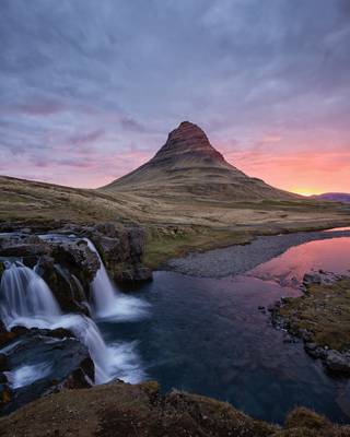 Kirkjufell sunrise - Iceland