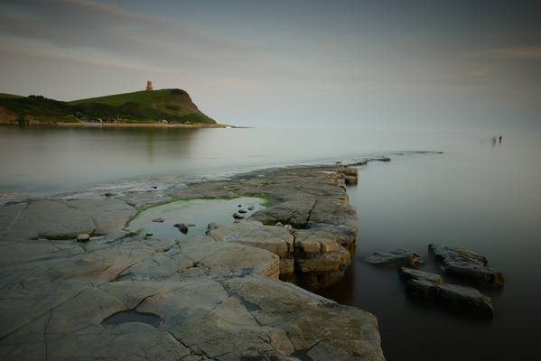 Jurassic Coast, Dorset, at sunset