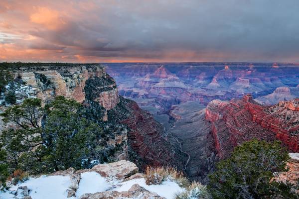 Grand Canyon Sunset View