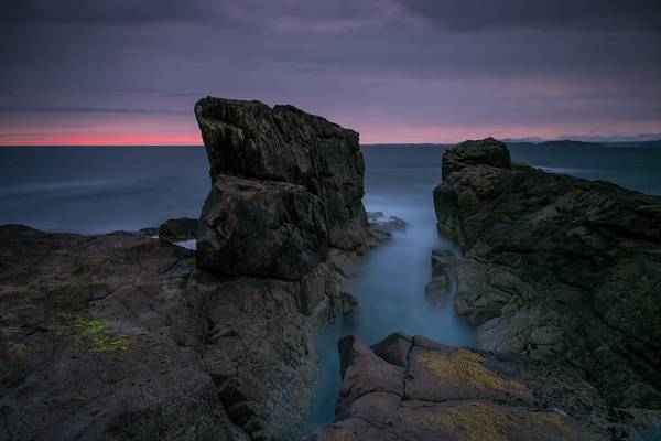 A Post Sunset Seascape ..