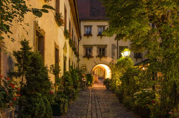 Regensburg at night