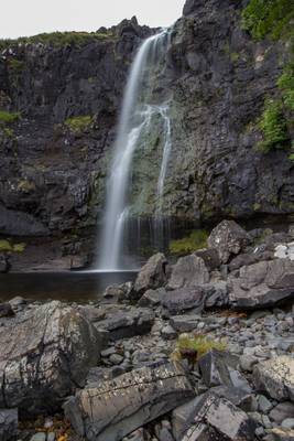 Eas Fors Waterfall - Lower Falls