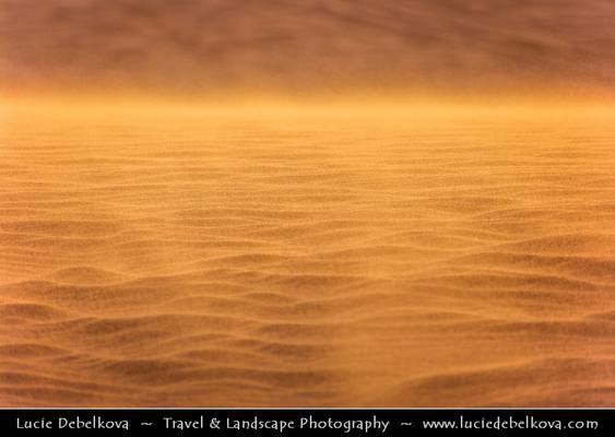 Qatar - Just dust in the wind in Qatar Desert