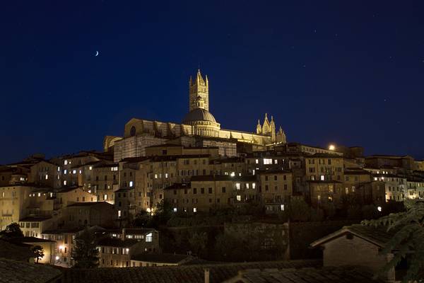 A night in Siena