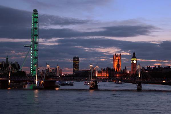 London Eye&Westminster