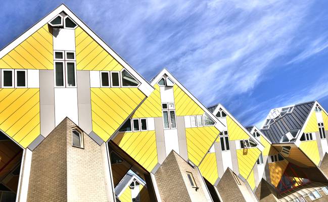 Cube-Houses, Rotterdam, the Netherlands